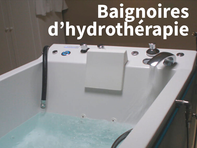 Baignoires d'hydrothérapie